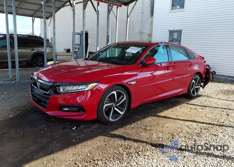 2020 Honda Accord Sport 2.0T из США, поврежденный, VIN 1HGCV2F36LA017753